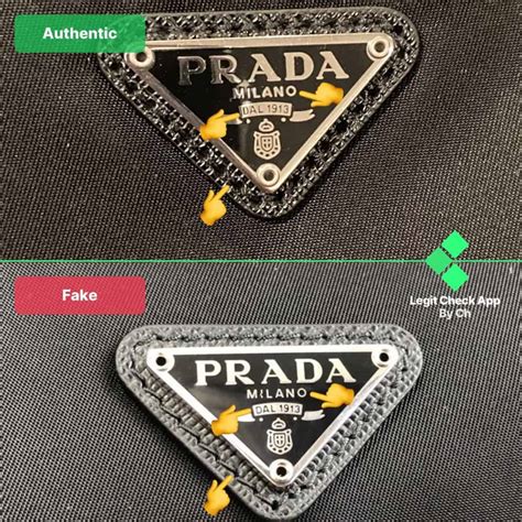 how do you know if a prada bag is real|prada authenticity check.